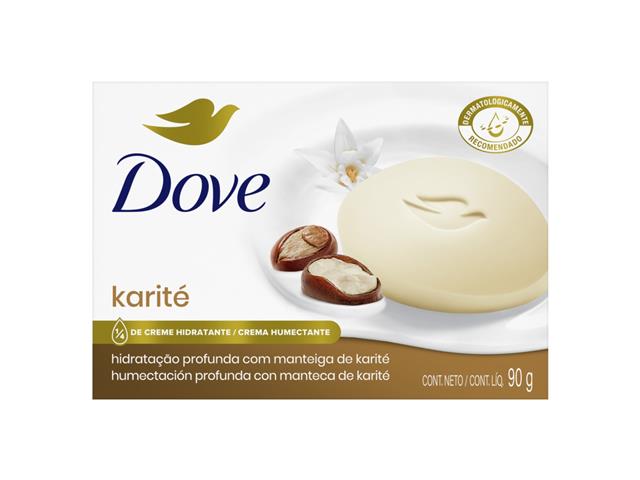 Sabonete Barra Karité Dove 90g