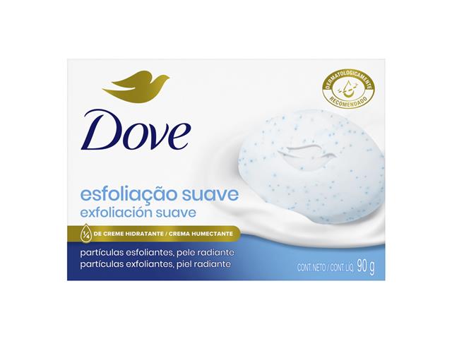 Sabonete Barra Esfoliação Suave Dove 90g