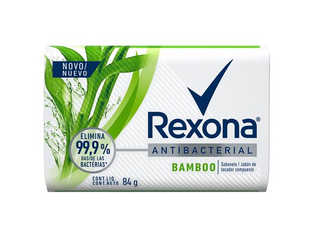 Sabonete em Barra Rexona Antibacterial Bamboo ...
