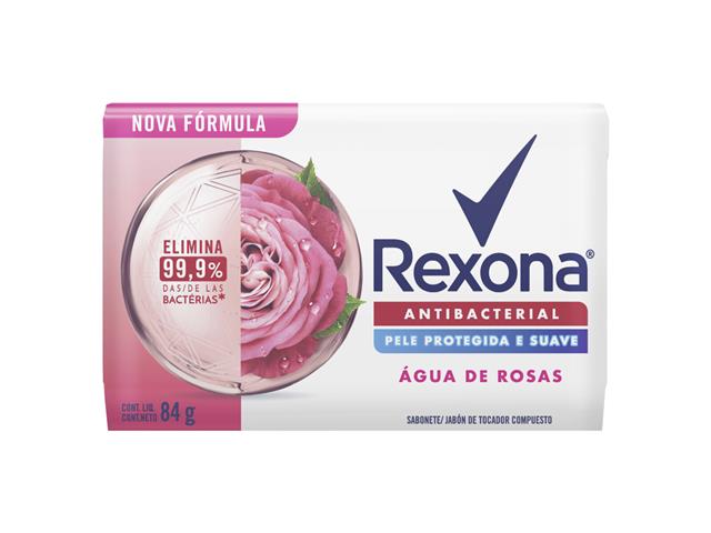 Sabonete Barra Rexona  Antibacterial Água de R...