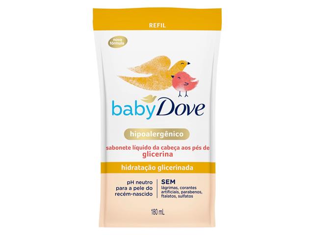 Sabonete Líquido Baby Dove Hidratação Glicerin...