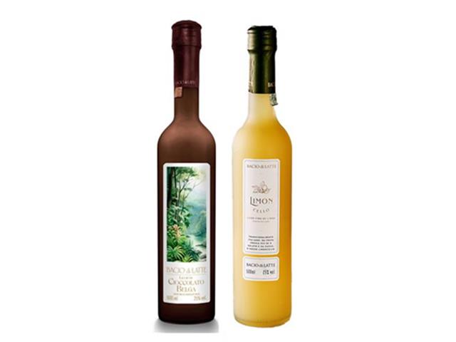 Kit Bacio di Latte Licor Cioccolato Belga + Licor Limoncello