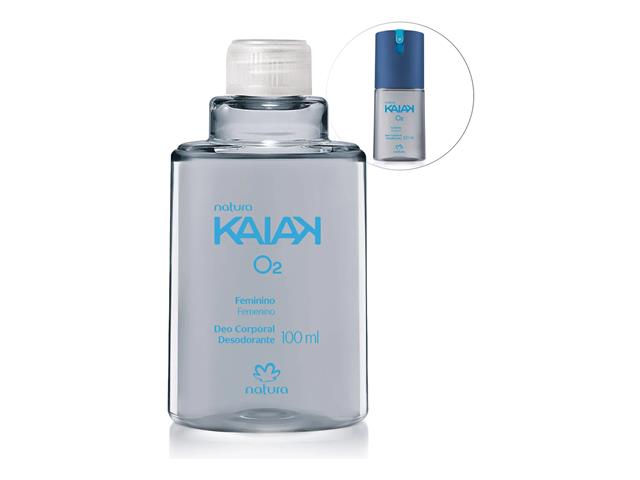 Refil Desodorante Corporal Kaiak O2 Feminino 100ml