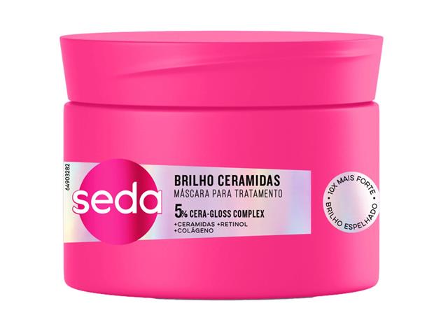 Máscara de Tratamento Seda Brilho Ceramidas 30...