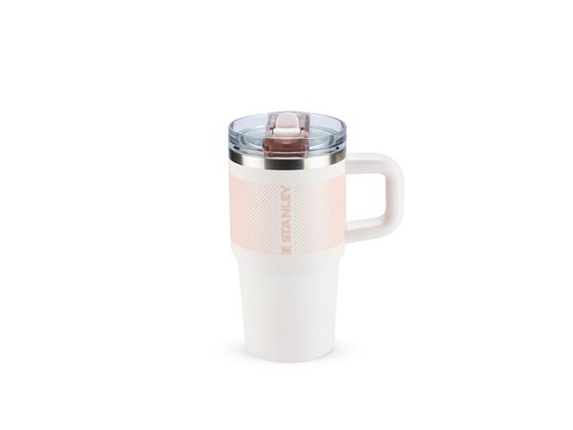 Garrafa Térmica Stanley Quencher Pro Tour Rose Quartz Fade 591ml - 1