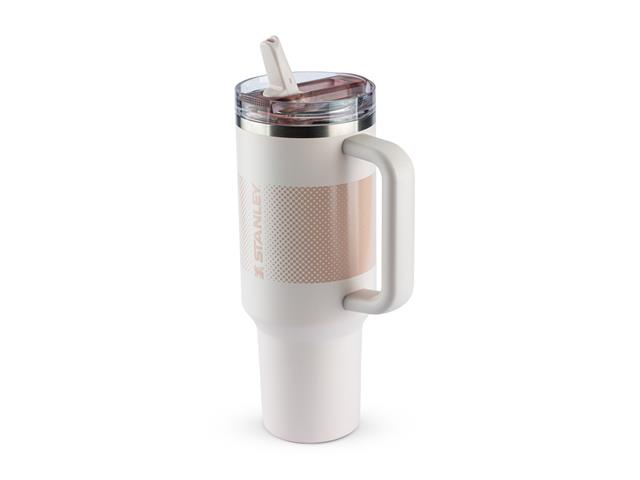 Garrafa Térmica Stanley Quencher Pro Tour Rose Quartz Fade 1.18L - 1