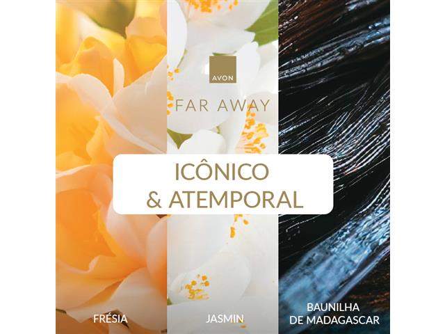 Colônia Avon Far Away Original 50ml - 3