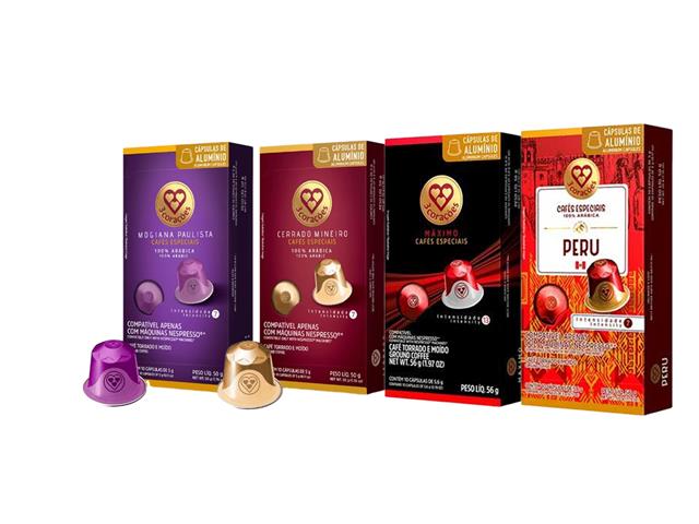 Viagem Gastronômica 3 Corações: Sabores do Mundo 40 Cápsulas