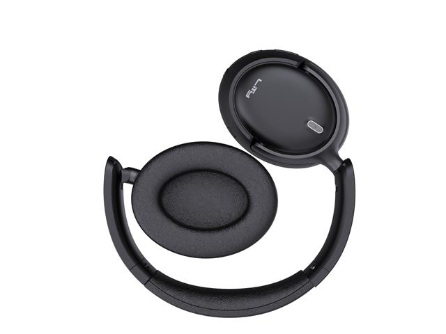 Headphone Bluetooth Lity 5.3  65 Horas ANC Híbrido Preto (H13P) - 2