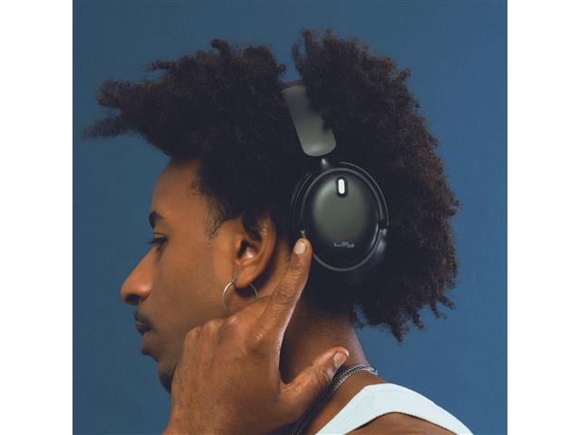 Headphone Bluetooth Lity 5.3  65 Horas ANC Híbrido Preto (H13P) - 5