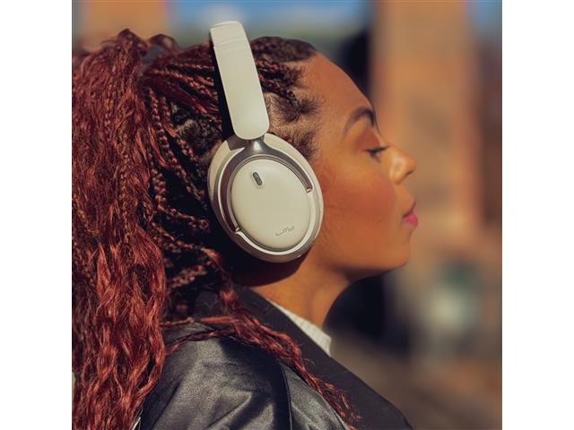 Headphone Bluetooth Lity 5.3  65 Horas ANC Híbrido OffWhite (H13B) - 6