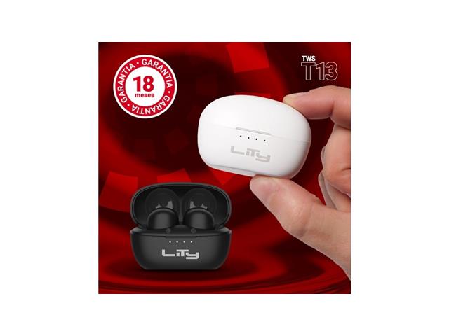 Fone Bluetooth Bud 5.4 ENC / ANC 34H Preto (T13P) - 4