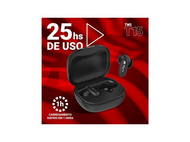 Fone Bluetooth 5.4 Display Touch ANC (T15P) - 1