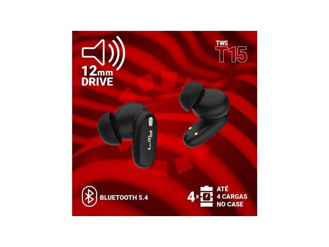 Fone Bluetooth 5.4 Display Touch ANC (T15P) - 3