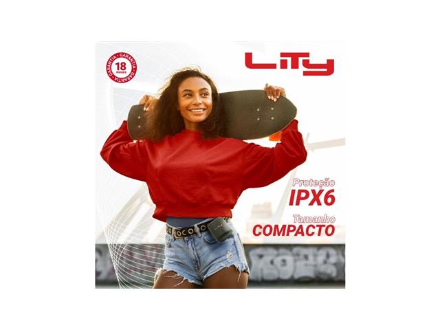 Caixa Bluetooth Lity 10W 8hs SD Card Verde IPX6 (B13V) - 3