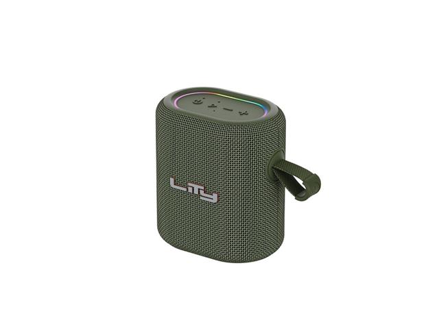 Caixa Bluetooth Lity 10W 8hs SD Card Verde IPX6 (B13V) - 1