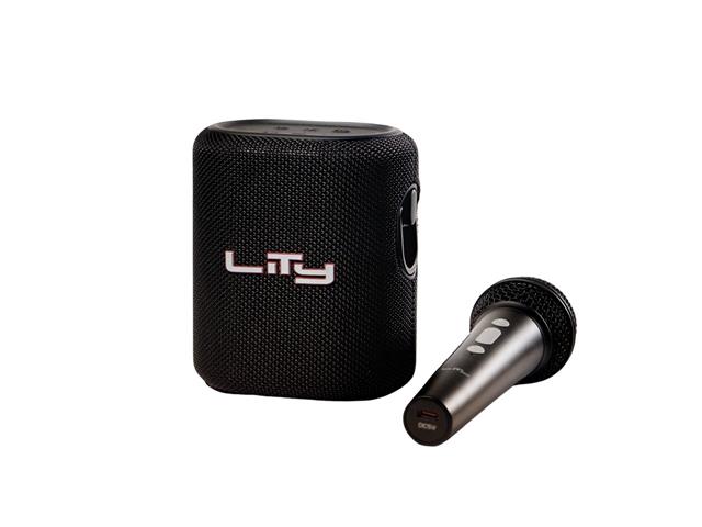 Caixa Bluetooth Lity Karaokê c/ 1 Mic 30W 12h IPX6 (B14M)