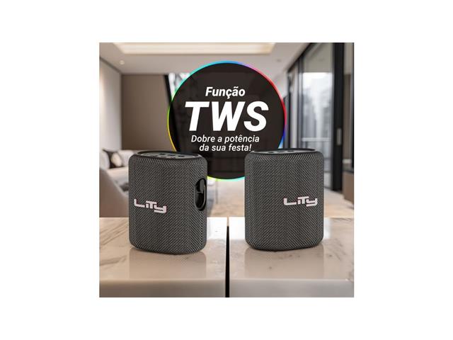 Caixa Bluetooth Lity Karaokê c/ 1 Mic 30W 12h IPX6 (B14M) - 4