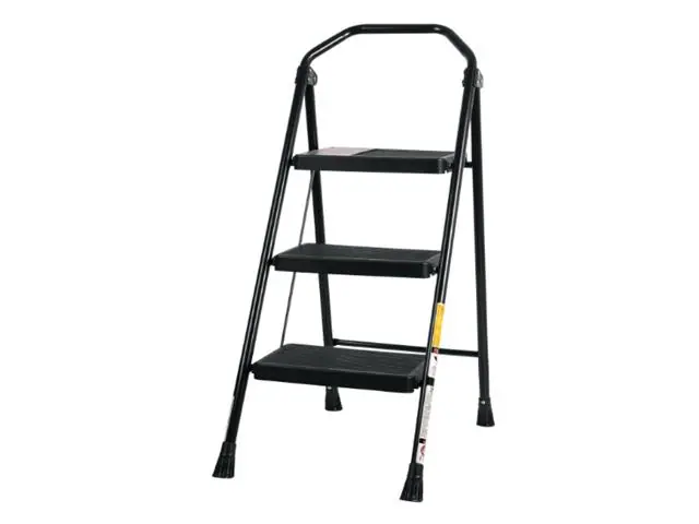 Escalera tubular, plegable, 3 peldaños, Truper
