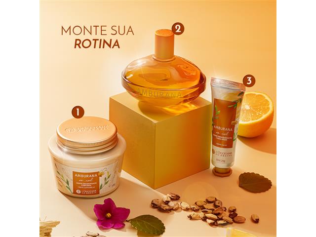 Creme Desodorante de Mãos L'Occitane au Brésil Amburana ao Sol 30ml - 2