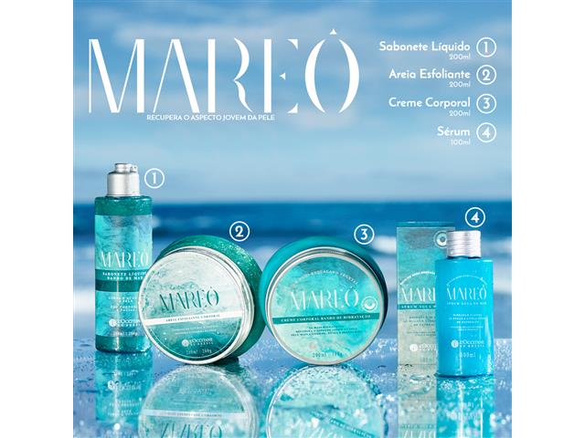 Areia Esfoliante Corporal L'Occitane au Brésil Mareô 200ml - 3