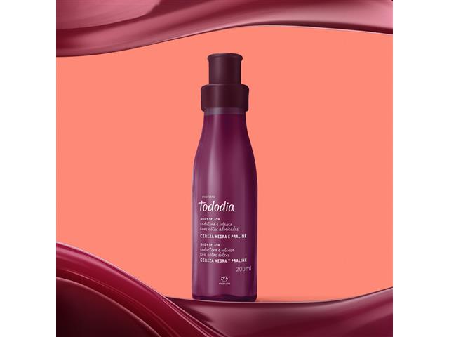 Body Splash TodoDia Cereja Negra e Praliné 200ml - 2