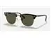 Lentes de sol Ray-Ban, Clubmaster Classic, color Negro sobre dorado - 2
