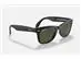 Lentes de sol Ray-Ban, Wayfarer Folding Classic, color mate negro - 3