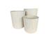 Kit Evo Vaso Tronco 3 Peças Marfim - 0
