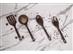 Kit Evo de Utensílios com Suporte 5 Peças Imbuia - 1