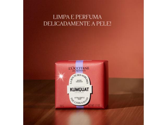 Sabonete Corporal L'Occitane en Provence Karité Kumquat 50g - 1