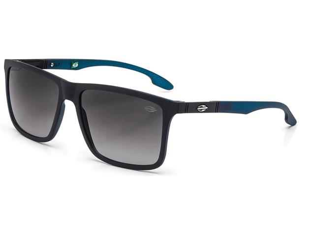 Óculos de Sol Masculino Mormaii Kona Preto Parede Petroleo Fosco