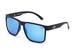 Óculos de Sol Masculino Mormaii Monterey Preto Fosco com Azul - 0