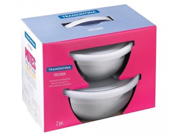 Jogo de Potes para Armazenar Tramontina Freeinox 2 Peças - 1