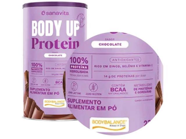 Body Up Protein Chocolate 450G + 2 Sticks Thermo Energy Frutas - 1