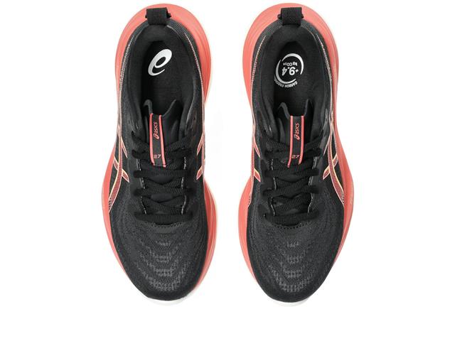 Tênis Asics GEL-CUMULUS 27 BLACK/ORANGE GLOW Fem - 6