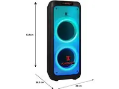 Bocina Kaiser Profesional One Body Bluetooth Portátil con Micrófono - 7