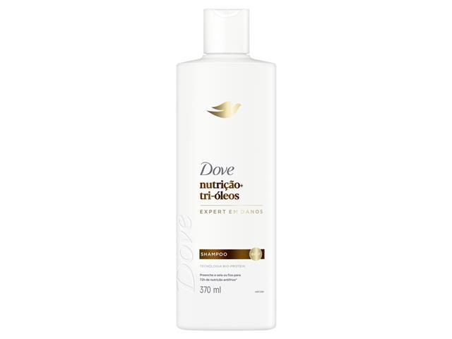 Shampoo Dove Nutrição + Tri-Óleos Frasco 370ml...