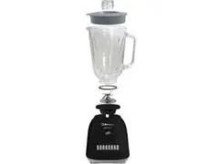 Licuadora Kitchen Magic: 10 velocidades + 2 pulsos con Vaso de vidrio - 1