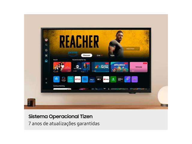 Smart TV LED Samsung 43" Full HD Tizen HDR+ Wi-Fi 2 HDMI USB1 - 5