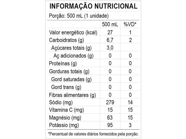 Suplemento Jungle Low Morango e Limão 500ml 12uni - 2