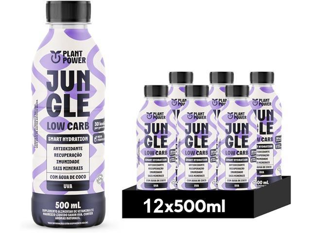 Suplemento Alimentar Jungle Low Uva 12x500ml