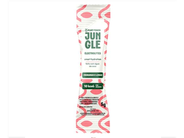 Suplemento Alimentar Jungle Low Morango e Limão 5g 14 Un - 1