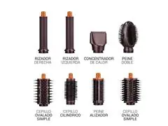 Estilizador de cabello 9 Accesorios + Estuche de viaje - 1
