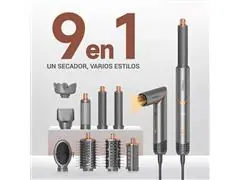 Estilizador de cabello 9 Accesorios + Estuche de viaje - 2
