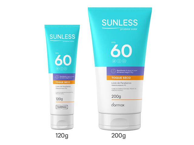 Compre o Protetor Solar Fps60 Sunless 200G e Ganhe 120G