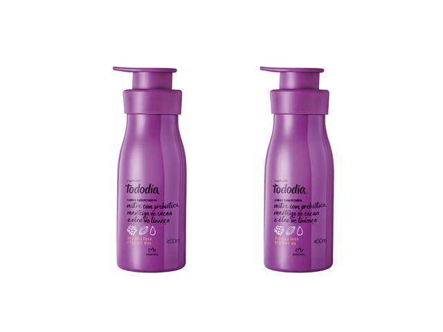 2 Cremes Natura TodoDia Ameixa e Flor de Baunilha 400ML