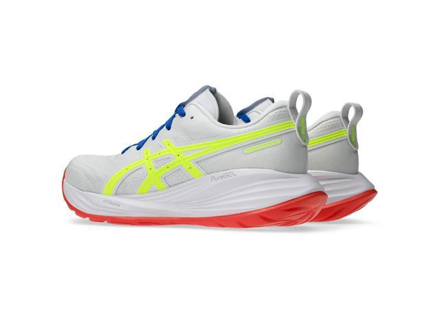 Tênis Asics Gel-Cumulus 27 Atc White/Safety Yellow Fem - 1