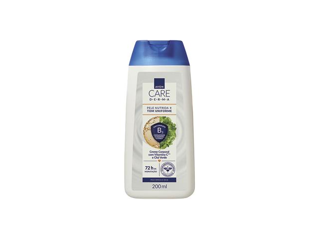 Avon Care Derma Pele Nutrida + Tom Uniforme 200ml