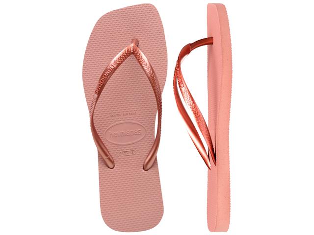 Chinelo Havaianas Slim Square Rosa Crocus Tam 33-34 - 4